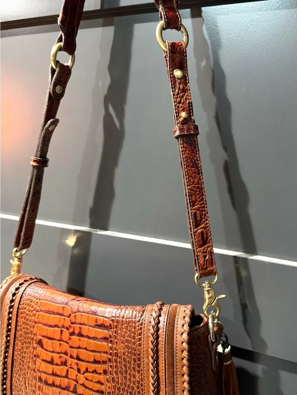 BRAHMIN Sonny Flap Crossbody Melbourne Collection